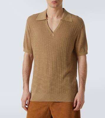 Joaquim cotton-blend polo sweater | Frescobol Carioca