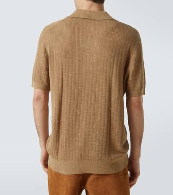 Joaquim cotton-blend polo sweater | Frescobol Carioca