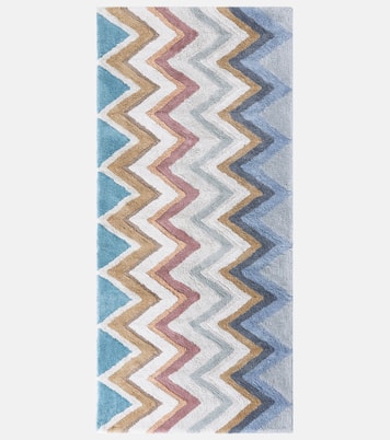 Amone Zigzag cotton terry bath mat | Missoni