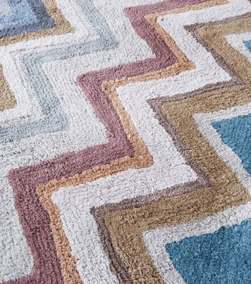 Amone Zigzag cotton terry bath mat | Missoni