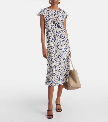 Robe midi Gisella en crêpe de soie | 'S Max Mara