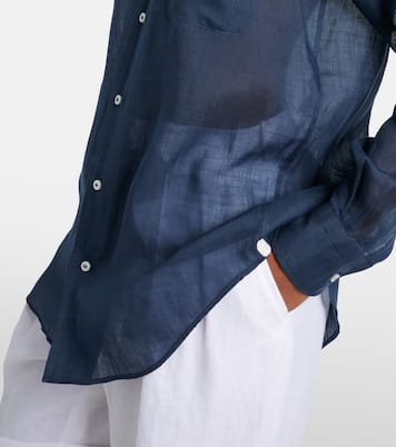 Camisa de ramio translúcida | Loro Piana