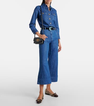 Valet Du Roi calf hair ballet flats | Valentino Garavani