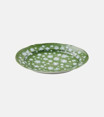 x Ginori 1735 floral porcelain platter | Cabana