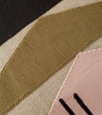 Monterey Triangles linen cushion | Jonathan Adler