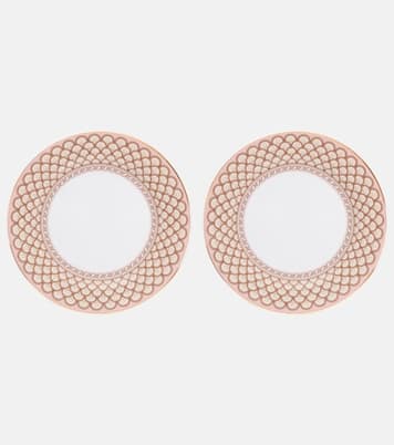 Set di 2 piatti da dessert Napoli Dusty Pink | La DoubleJ