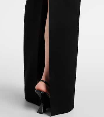 Robe longue à pois | David Koma