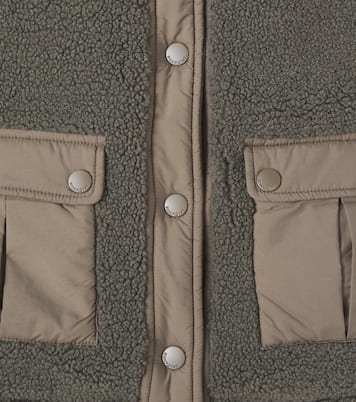 Junior reversible teddy fleece vest | Bonpoint