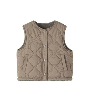 Junior reversible teddy fleece vest | Bonpoint
