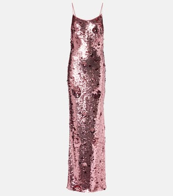 Robe longue Isis à sequins | The New Arrivals Ilkyaz Ozel
