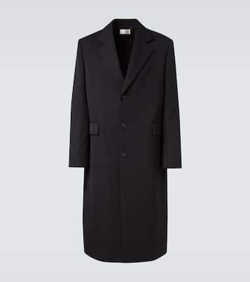 Compa virgin wool gabardine coat | The Row