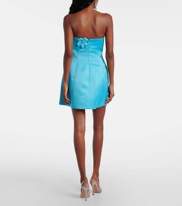 Robe bustier Rosario à fleurs | Leo Lin