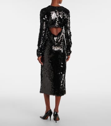 Abito midi Elleni in jersey con paillettes | Sportmax