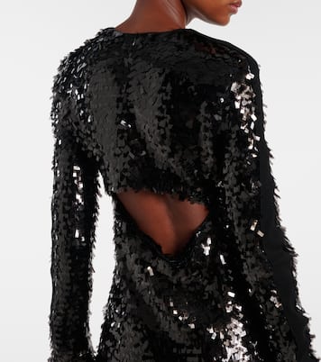 Abito midi Elleni in jersey con paillettes | Sportmax