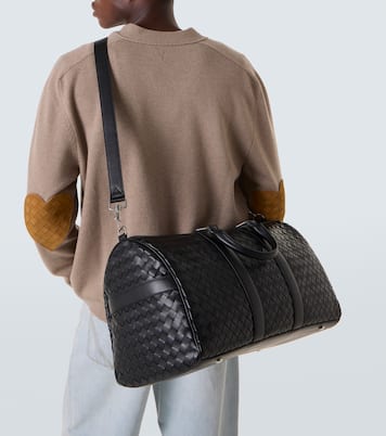 Sac de voyage en cuir Intrecciato | Bottega Veneta