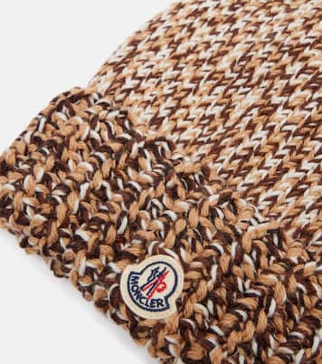 Mouliné wool-blend beanie | Moncler