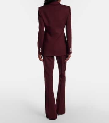 Schlaghose aus Wolle | Versace