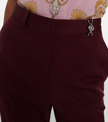 Schlaghose aus Wolle | Versace