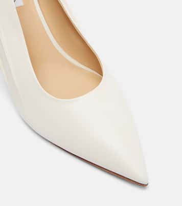 Amari 90 leather slingback pumps | Gabriela Hearst