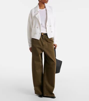 Cardigan en coton et cachemire | Jardin des Orangers