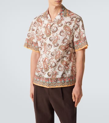 Paisley cotton bowling shirt | Etro