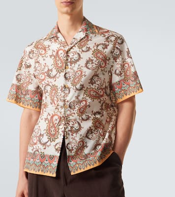 Paisley cotton bowling shirt | Etro