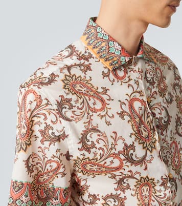 Paisley cotton bowling shirt | Etro