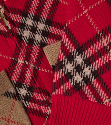 Burberry Check wool cardigan | Burberry Kids