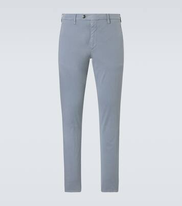 Pantalon chino en coton mélangé | Canali