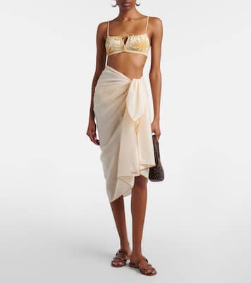 قطعة مكملة للشاطئ من القطن Cabine | Eres