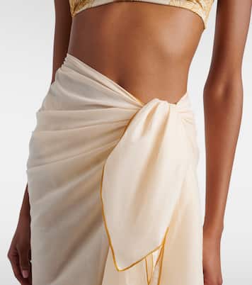 قطعة مكملة للشاطئ من القطن Cabine | Eres