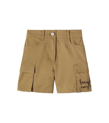 Bestickte Jeansshorts | Monnalisa