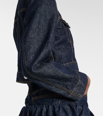 Cropped-Jeansjacke | Ganni