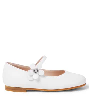 Verzierte Ballerinas aus Leder | Il Gufo