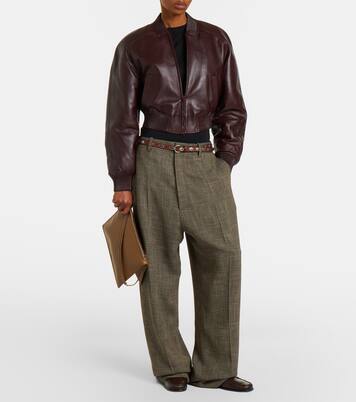 Glove Pochette leather shoulder bag | Phoebe Philo