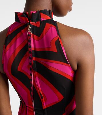 Vestido largo Labirinto | Pucci