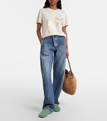 Babouche woven leather loafers | JW Anderson