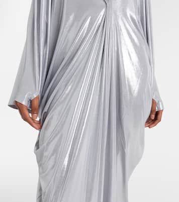 Choir lamé kaftan | Norma Kamali