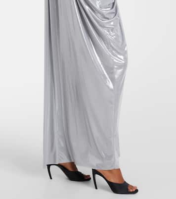 Choir lamé kaftan | Norma Kamali