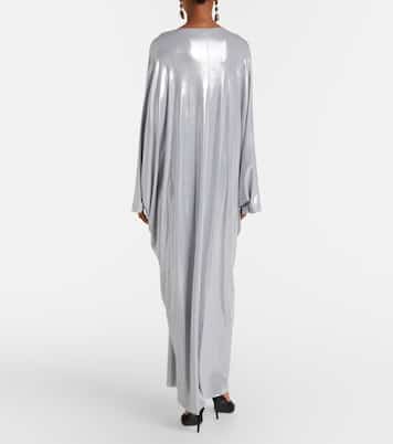 Choir lamé kaftan | Norma Kamali