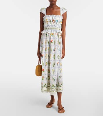 Robe Tropical Porcelain en coton | Farm Rio