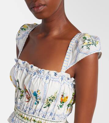 Robe Tropical Porcelain en coton | Farm Rio