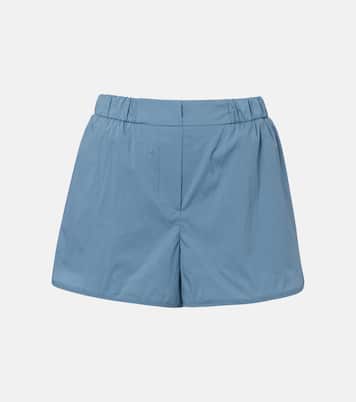 Shell cotton-blend shorts | Norba