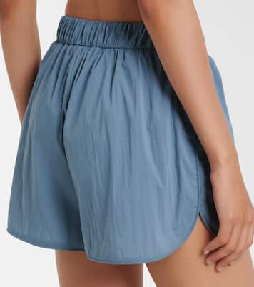 Shell cotton-blend shorts | Norba