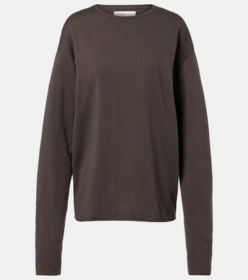 N°347 Aries cotton and cashmere sweater | Extreme Cashmere