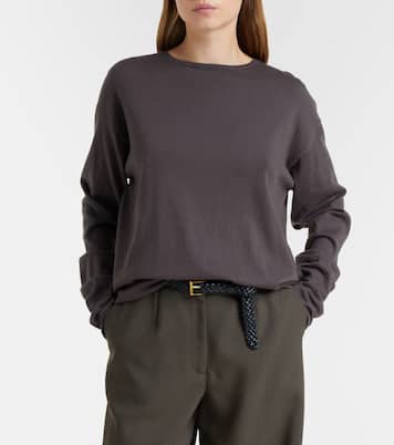 N°347 Aries cotton and cashmere sweater | Extreme Cashmere