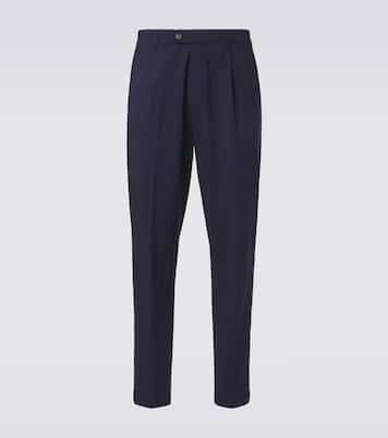Wool-blend straight pants | Eleventy