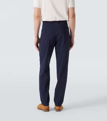 Wool-blend straight pants | Eleventy