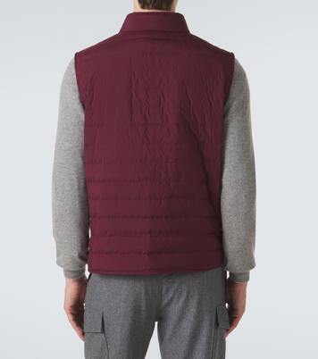Technical down vest | Brunello Cucinelli