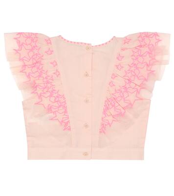 Embroidered cotton top | Stella McCartney Kids